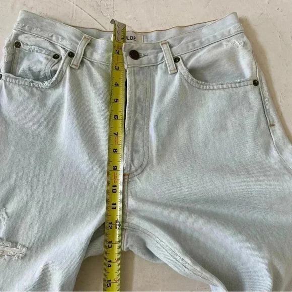 Agolde Jamie High Rise Classic Jeans - Gimmick Size 28 - Picture 7 of 13